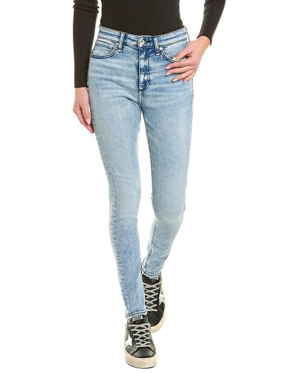 NWT Rag & Bone NINA High Rise Slim Fit Jeans Color Venice Size 27